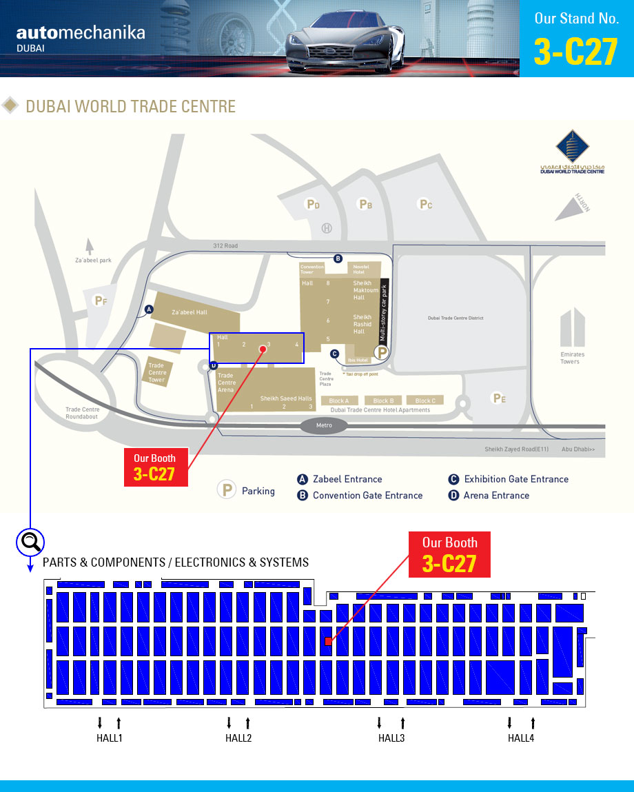 CARNIX Booth No. - Automechanika Dubai