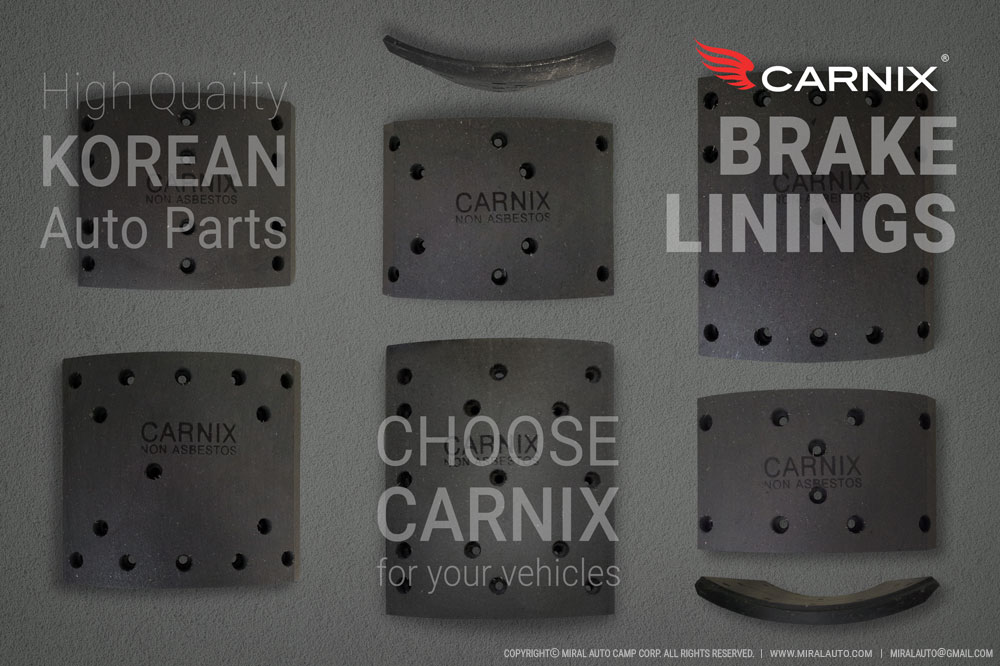 CARNIX Brake Linings 