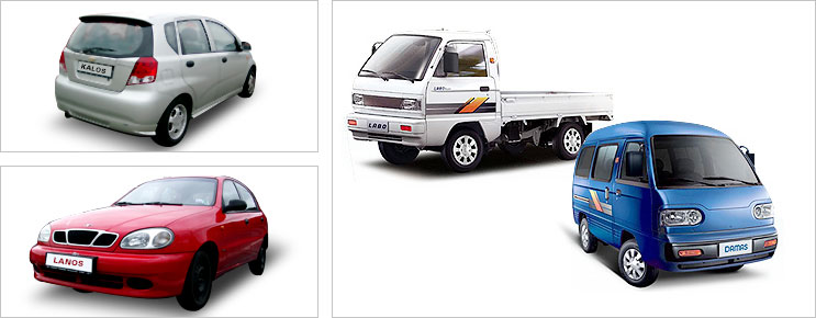 DAEWOO/GM Korea vehicles