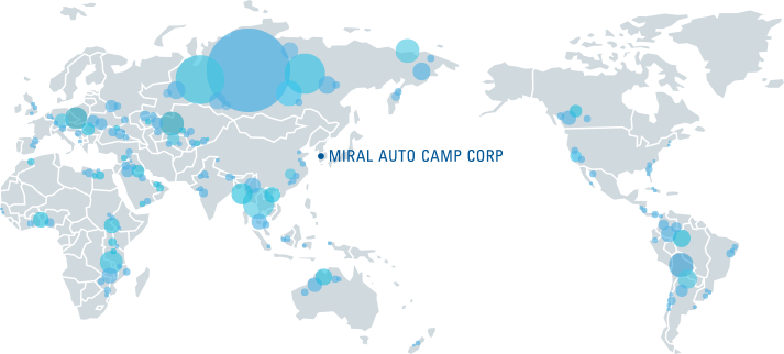 Business network of Miral Auto Camp